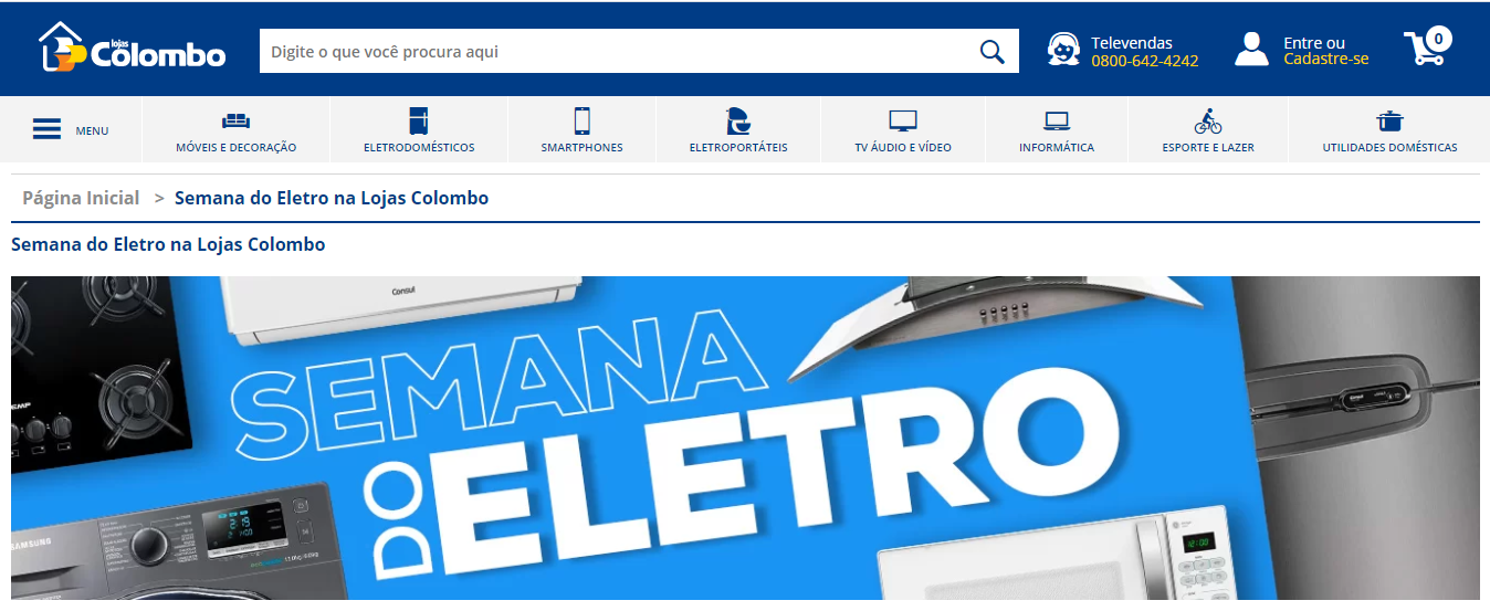 semana eletro colombo.wavecommerce