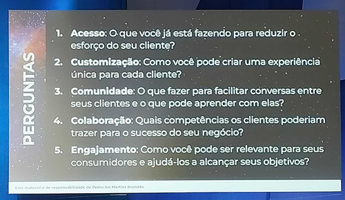 Perguntas para testar a fidelidade do cliente